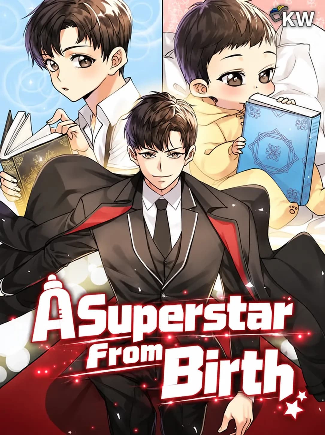 A Superstar From Birth Manga Cover