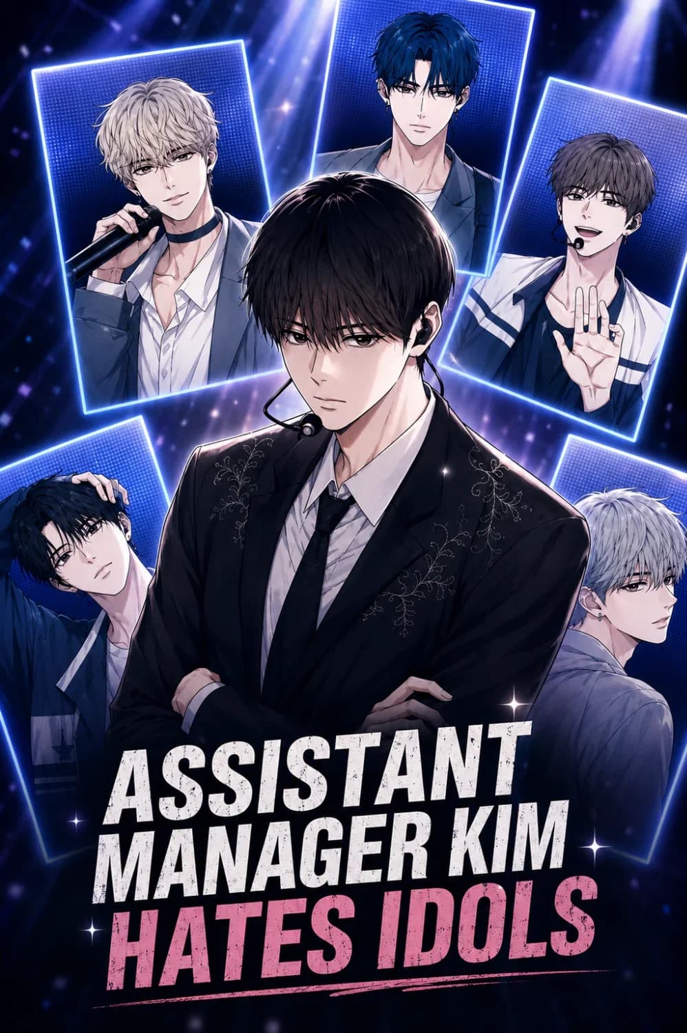 Assistant Manager Kim Hates Idols Manga Cover