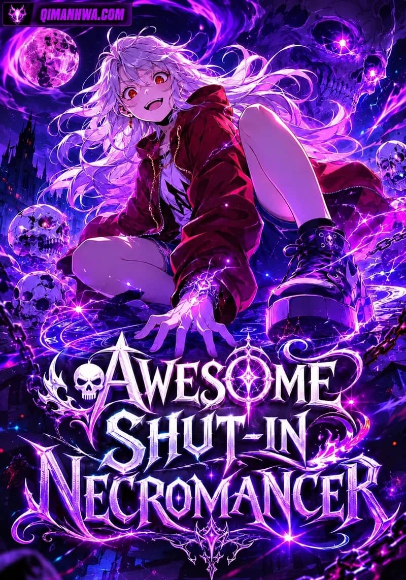 Awesome Shut-In Necromancer Manga Cover