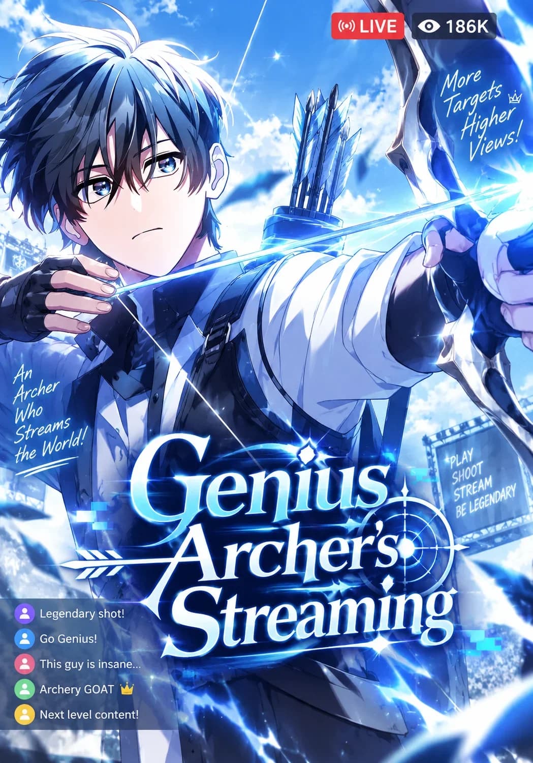 Genius Archer's Streaming Manga Cover