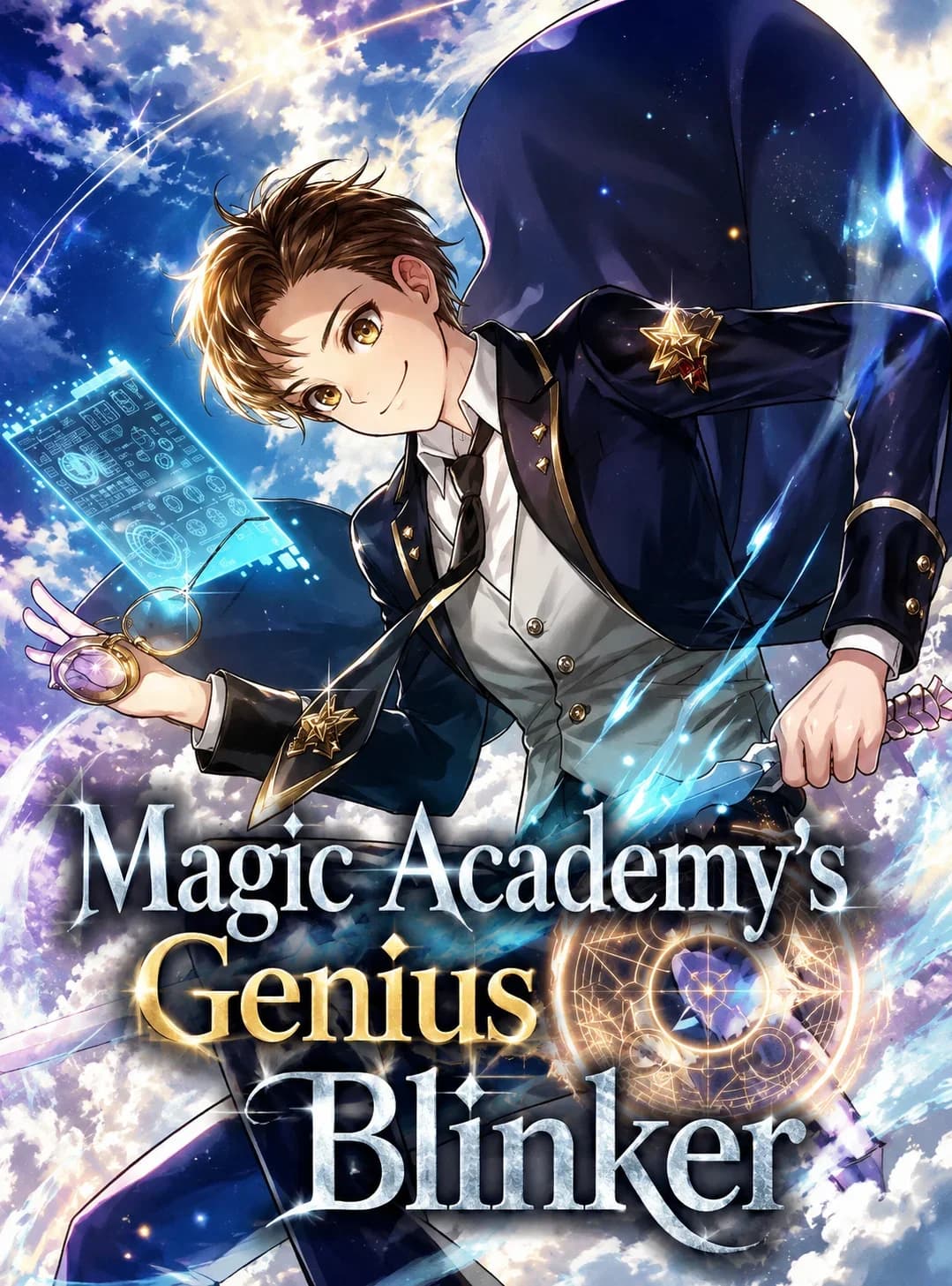 Magic Academy's Genius Blinker Manga Cover