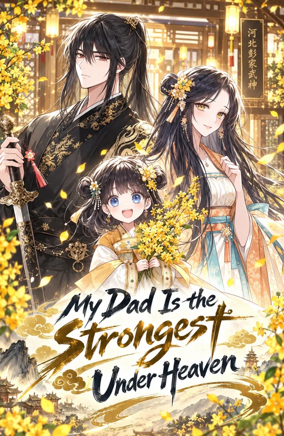 My Dad Is the Strongest Under Heaven Manga Cover
