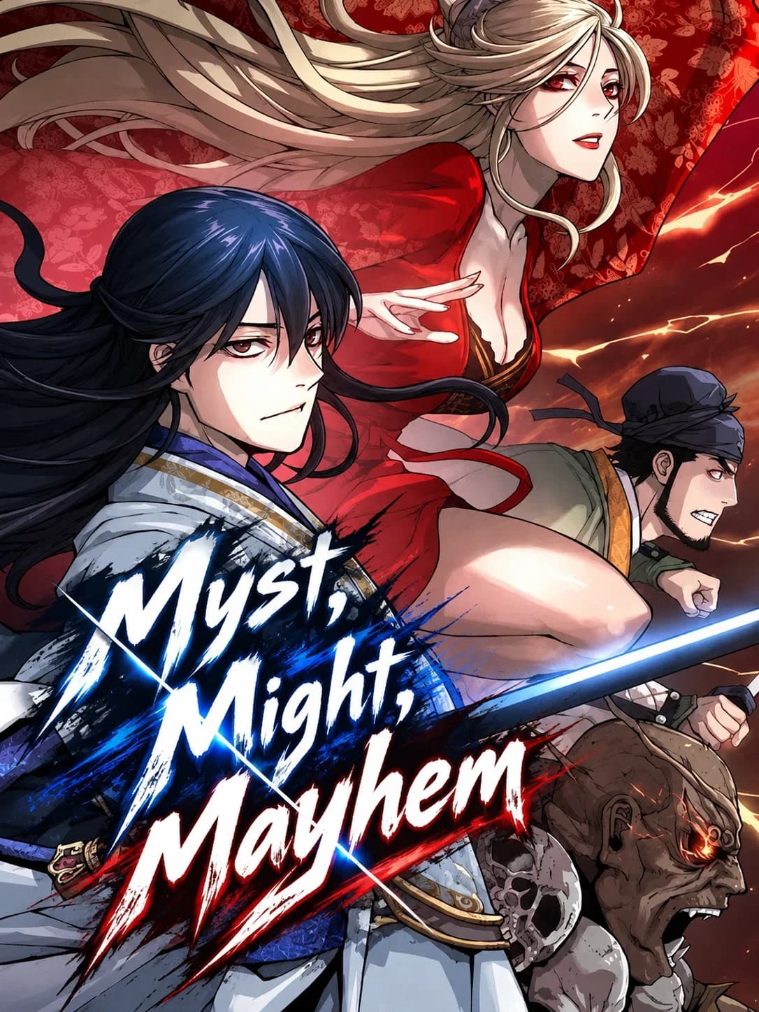 Myst, Might, Mayhem Manga Cover