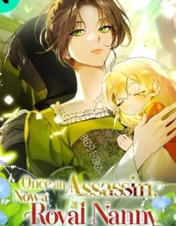 Once an Assassin, Now a Royal Nanny Manga Cover