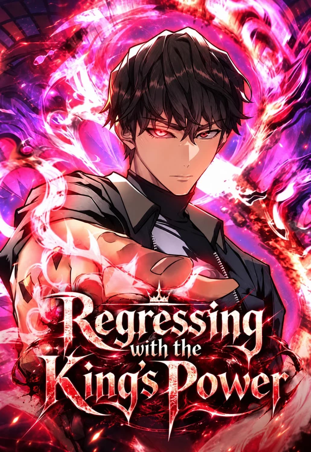 Regressing with the King's Power Manga Cover