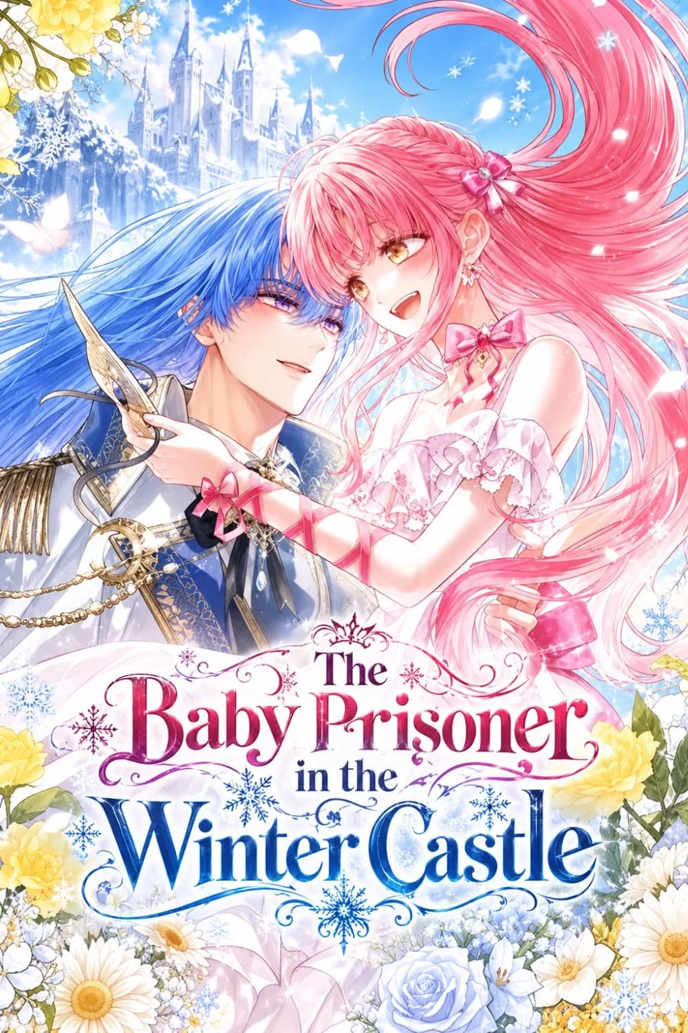 The Baby Prisoner in the Winter Castle Manga Cover