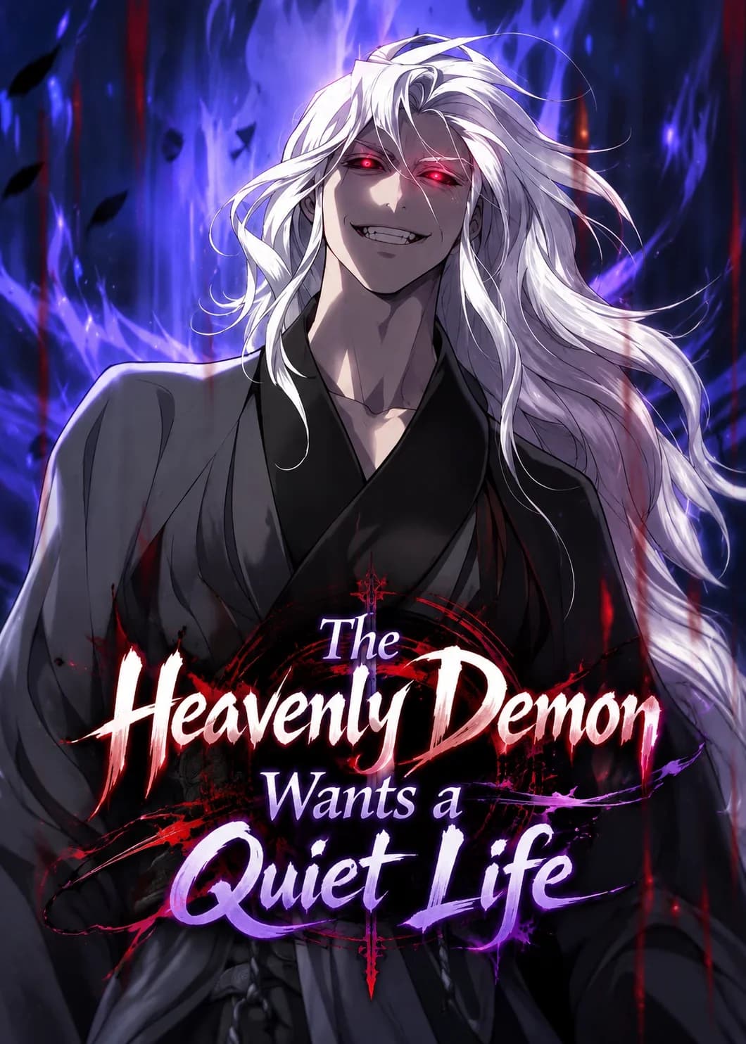 The Heavenly Demon Wants a Quiet Life Manga Cover