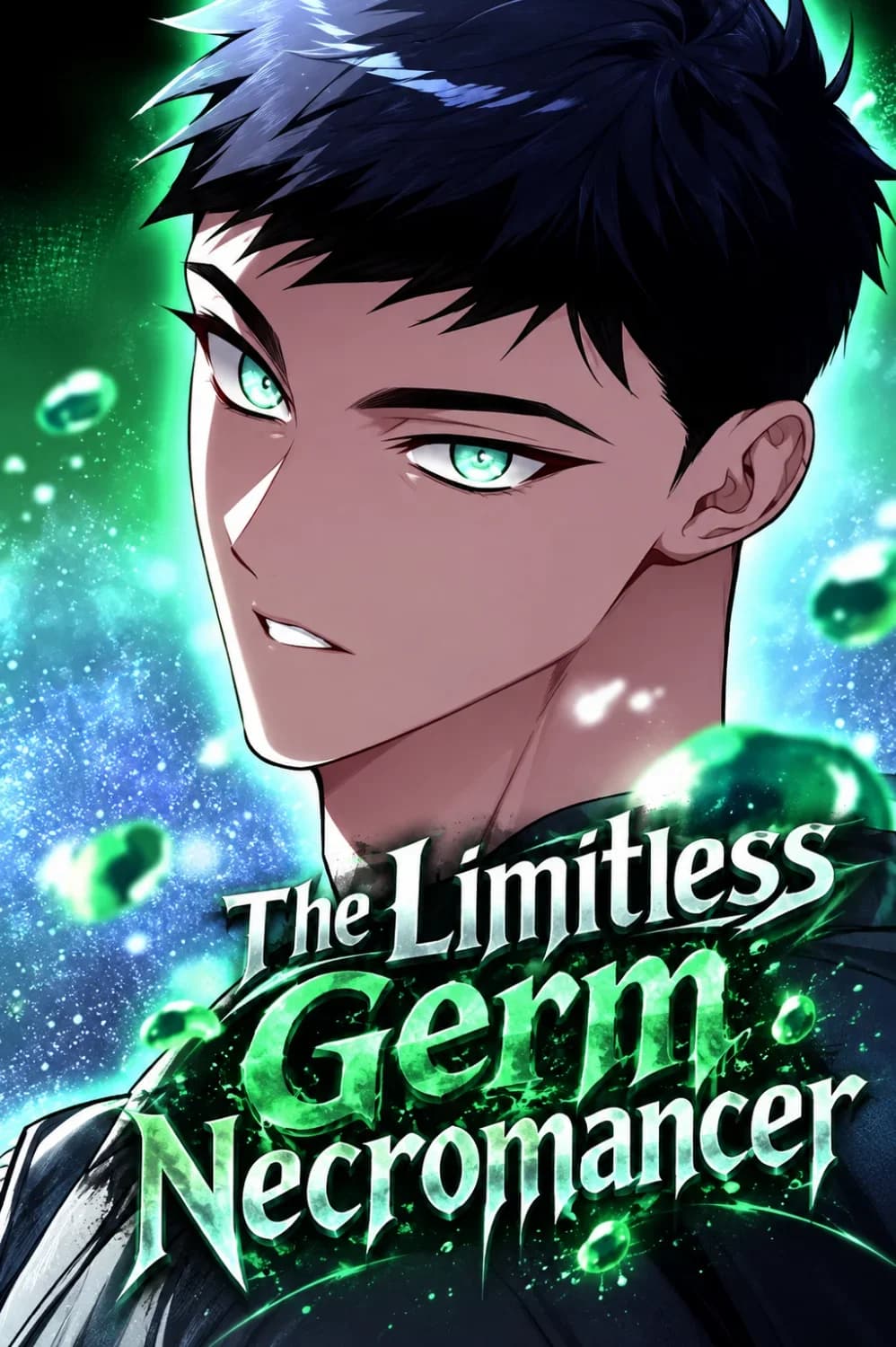The Limitless Germ Necromancer Manga Cover
