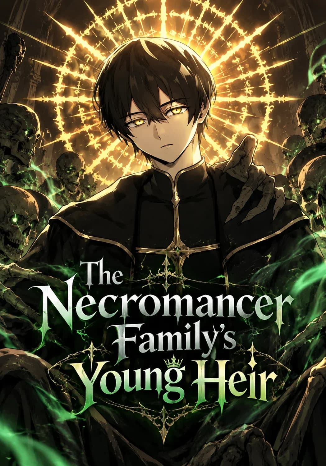 The Necromancer Family's Young Heir Manga Cover