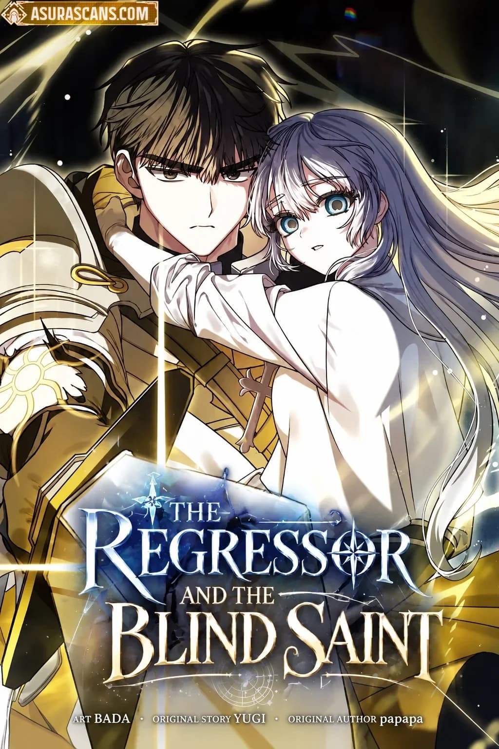 The Regressor and the Blind Saint Manga Cover